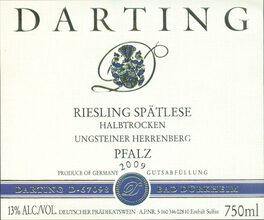 Ungsteiner Herrenberg Halbtrocken