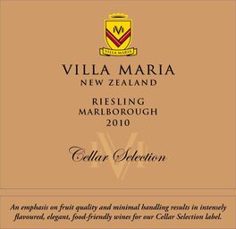 Cellar Selection