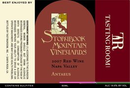 Storybook Mountain Vineyards