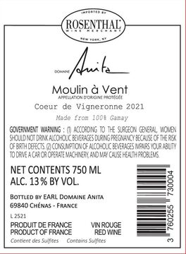 Coeur De Vigneronne