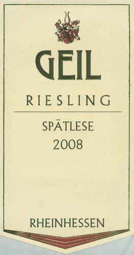 Bechtheimer Geyersberg Spatlese