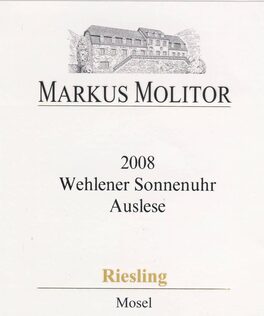 Wehlener Sonnenuhr Auslese