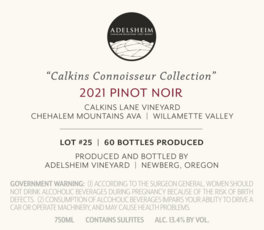Calkins Connoisseur Collection