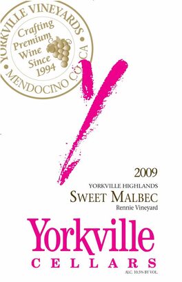 Sweet Malbec
