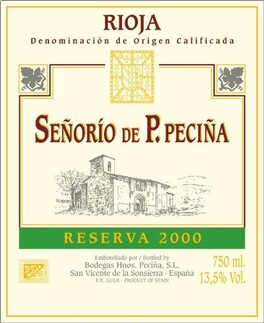 Señorío de P. Peciña