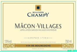 Champy Vin De Bourgogne