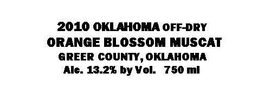 Orange Blossom Muscat