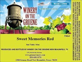 Sweet Memories Red