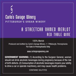 A Streetcar Named Merlot