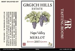 Grgich Hills Estate