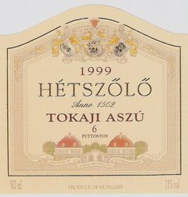 6 Puttonyos Tokaji Aszú