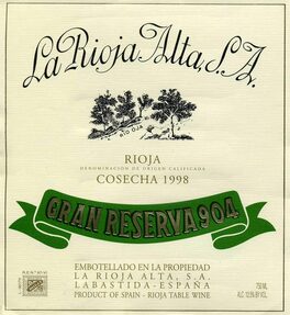 Gran Reserva 904