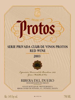 Serie Privada Club de Vinos Protos
