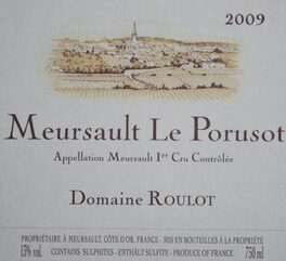 Meursault Le Porusot