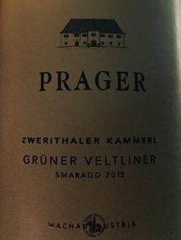 Zwerithaler Kammerl Gruner Veltliner Smaragd