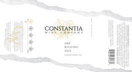 Dry Riesling