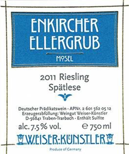 Enkircher Ellergrub Riesling Spatlese
