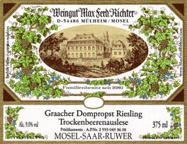 Graacher Domprobst Riesling Trockenbeerenauslese