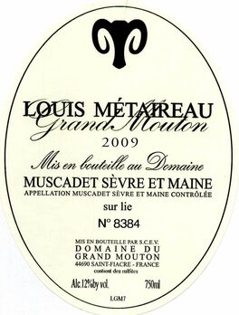 Muscadet Sèvre Et Maine Sur Lie Louis Métaireau