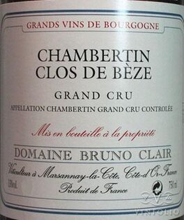 Chambertin Clos de Bèze