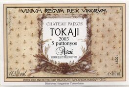 Aszu 5 Puttonyos