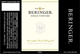 Single Vineyard