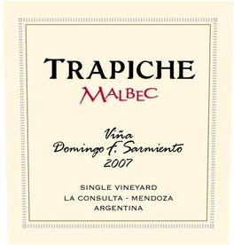 Trapiche Vino Domingo F. Sarmiento