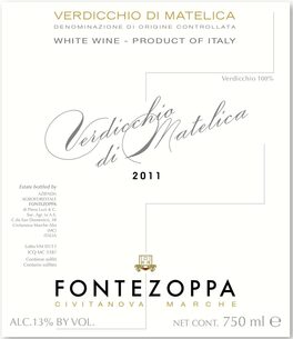 Verdicchio Di Matelica