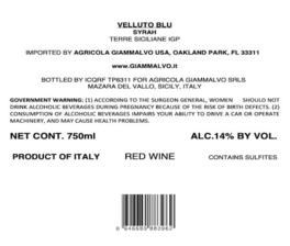 Velluto Blu Arsura Di Gilletto