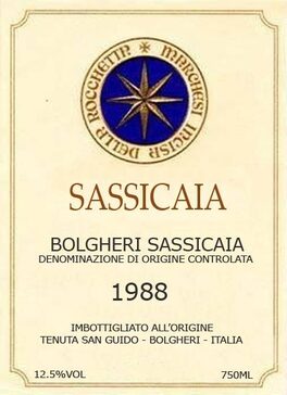Sassicaia Choo