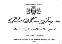 Mercurey F Cru Les Naugues