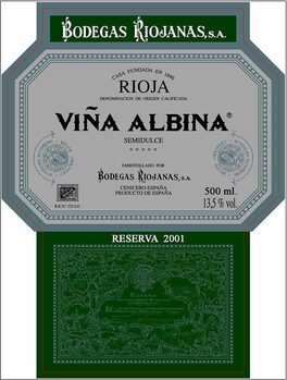 Vina Albina Blanco Reserva
