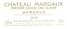 Chateau Margaux Premier Grand Cru Classe