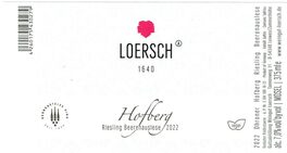Dhroner Hofberg Beerenauslese