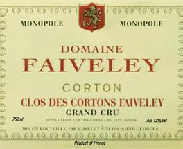 Clos Des Corton Faiveley