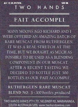 Fait Accompli