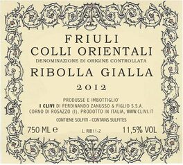 Colli Orientali White Wine