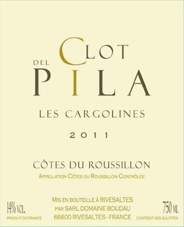 Domaine Boudau Clot Del Pila