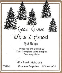 Edar Grove White Zinfandel