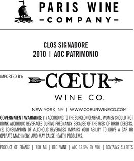 Coeur Wine