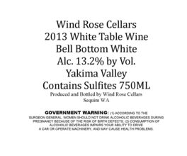 Bell Bottom White