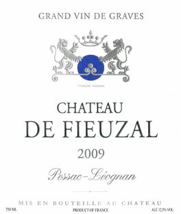 Chateau De Fieuzal Grand Vin De Graves