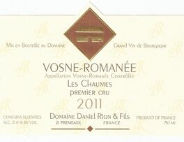 Les Chaumes Premier Cru