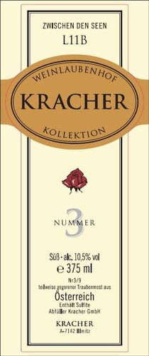 No3 Rm Burgenland Red Table Wine