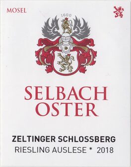 Zeltinger Schlossberg Riesling Auslese