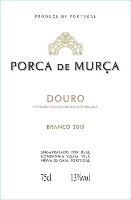 Porca De Murça Douro White Wine