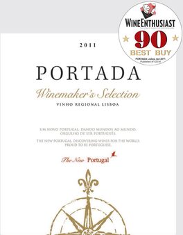 Portada Vinho Regional Lisboa Red