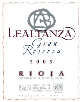 Lealtanza Gran Reserva