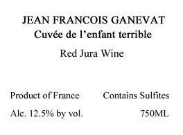 Cuvee De L'enfant Terrible
