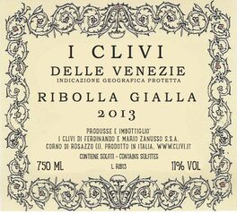 I Clivi Delle Venezia Ribolla Gialla